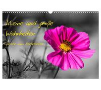 Petites et grandes vérités - Proverbes à méditer, Version française (Calendrier mural 2026 DIN A3 portrait), Calendrier CALVENDO mensuel