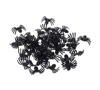 Petites Fausses Araignées en Plastique, 50 Pièces, Jouets,
