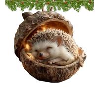 Petites figurines de Noël 3D amusantes et réutilisables | Décoration de Noël en forme de pomme de pin pour intérieur ou extérieur, cheminée, ferme, maison, chambre, bureau, fête A