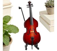Petites figurines de violoncelles - Miniature en Bois d'Instrument à Cordes,Petits Violoncelles d'Artisanat pour Ornements,pour Salon, Chambre, Étagère, Bureau, Chambre d'Enfant, Table