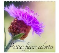 Petites fleurs colorées (Calendrier mural carré 2026 30x30 cm) Calendrier double avec une page pour vos prises de notes: Un monde de couleurs et de formes pour les fleurs