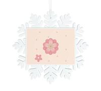 Petites fleurs de cerisier roses - Décorations de Noël à suspendre pour sapin de Noël, Nouvel An