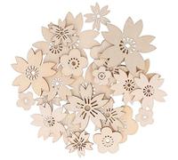 Petites formes en bois à décorer - Japan - Assortiment de 30 pcs