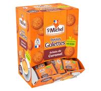 Petites galettes St Michel aux pépites de caramel - Boîte de 200