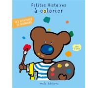 Petites histoires à colorier : les aventures de nounours - Pascale Estellon - Mila Boutan Eds - broché - Document jeunesse