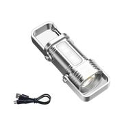 Petites lampes de poche portables d'extérieur rechargeables, porte-clés lampe de poche, pendentifs, fournitures de camping, petite taille