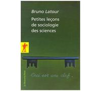 Petites Leçons De Sociologie Des Sciences