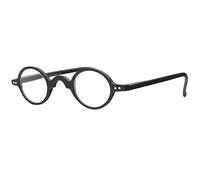 Petites Lunettes de Lecture Rondes Noires Vintage Cirkly - Taille: Dioptrie 1,5 - Couleur: Noir - Homme