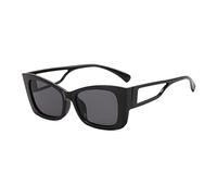 Petites Lunettes de Soleil carrées avec des Jambes épaisses Creux de Lunettes de Soleil pour Hommes et Femmes