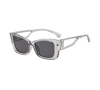 Petites Lunettes de Soleil carrées avec des Jambes épaisses Creux de Lunettes de Soleil pour Hommes et Femmes