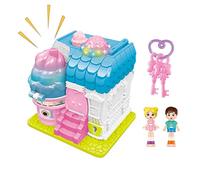 Petites maisons de poupées | Maison de jeu de rôle avec lumière et musique | Villa jouet de jeu de rôle,Pour garçons, filles ole, chambre, salle de jeux, maternelle, crèche, garderie