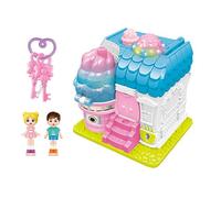 Petites maisons pour poupées - Maison Jouet avec et Musique, Villa Jouet pour Jeu de Fiction - pour École Chambre d'étude Salle de Jeux d'Asile Centre de Diurno