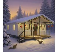 Petites maisons préfabriquées à vendre, maison de conteneur extensible et pliable avec 2 à 3 chambres, 1 cuisine entièrement équipée, salle de bain et porche avant minuscules maisons pour adultes