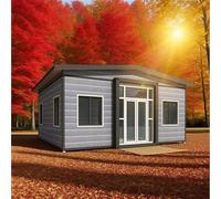 Petites maisons préfabriquées à vendre - Maison modulaire modulaire pour la vie d'adultes, les bureaux, les vacances avec installation rapide