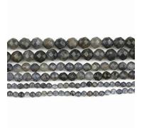 Petites perles à facettes en pierre naturelle, mica violet, améthyste, œil de chat, perles à facettes pour la fabrication de bijoux, accessoires de bracelet, cordiérite, 3 mm (environ 110 pièces)