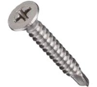 Petites pièces Fsc10350pfmss 18-8 en acier inoxydable Phillips à tête plate Vis pour le métal, tôle, taille N ° 10, 3-1/5,1 cm Long (lot de 25)