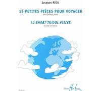 Petites pieces pour voyager (12) - short travel pieces --- flute et piano