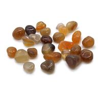 Petites pierres polies africaines - Agate cornaline - Mozambique