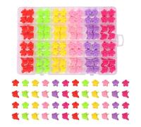 Petites Pinces à Cheveux Miniatures - 96 Pièces Mini Pinces À Cheveux Antidérapantes Motif Fleur Et Papillon - Petits Accessoires Capillaires | Pour les filles et leur frange, adapté aux fêtes et pour
