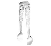 Petites pinces de service, petites pinces de service, mini cube sucre 4, 1 pouces en acier inoxydable, apéritifs cuisine, glaçons pour thé, café, bar pour un usage quotidien