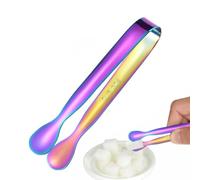 Petites pinces - Lot de pinces de service de cuisine | Service en acier inoxydable pour les fêtes alimentaires | Pince à gâteau glacé pour salade barbecue | Pince à gâteau glacé, salade, barbecue
