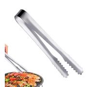 Petites pinces métalliques, pinces à charcuterie|Petites à glaçons en métal - à glace en acier inoxydable avec dents, accessoires de Bar à café pour fête de thé, outils de cuis
