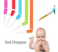 Petites Pipettes En Plastique Silicone 5ml, 10 Pièces, Compte-Gouttes D'alimentation, Médecine, Liquide, ¿Il, Oreille, Compte-Gouttes, Fournitures D'expérimentation Scolaires Et De Laboratoire