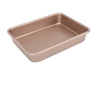 Petites plaques à biscuits, mini plateau à biscuits rectangulaire antiadhésif, grille-pain, plaque de four conventionnelle, plaques de cuisson portables pour les cuisines à (Moyen Rectangulaire)