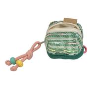 Petites pochettes de rangement élégantes et compactes pour étudiants, professionnels et voyageurs, porte-monnaie pratique et fonctionnel, pochette de transport quotidienne, Vert, Beauté de masse