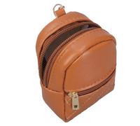 Petites pochettes en polyuréthane avec porte-clés pour porte-monnaie - Accessoire tendance pour une organisation facile du porte-monnaie essentiel, marron, Beauté de masse