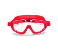 Petites Pommes Lunettes de natation pour enfants de 3 à 8 ans - Silicone léger, verres larges anti-buée, lunettes de natation au design rétro, sangles réglables, boucle sans danger pour les cheveux