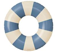 Petites Pommes Piscine Gonflable pour Enfants - Cerceau de Natation Robuste, imprimé à la Main, Motif à Rayures Classiques, Coutures Confortables, Facile à Transporter