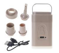 Petites pompes à matelas électriques portables avec lumière de camping, gonflage rapide, facile à utiliser, électrique avec lumière de camping