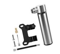 Petites pompes à vélo haute pression avec jauge pour un gonflage précis des pneus, adaptateur universel en aluminium, poids léger, durable, pompes à vélo en aluminium