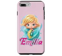 Petites sirènes avec le nom Emilia Coque pour iPhone 7 Plus/8 Plus