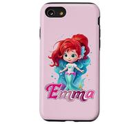 Petites sirènes avec le nom Emma Coque pour iPhone SE (2020) / 7 / 8
