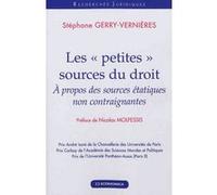 Petites sources du droit (les) GERRY-VERNIERES/STEP (Auteur)