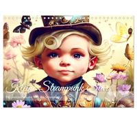 Petites stars du steampunk, Version française (Calendrier mural 2026 DIN A4 portrait), Calendrier CALVENDO mensuel