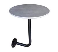 Petites Tables Basses murales pour café d'extérieur, Petite Table Ronde Murale, Table à thé de Loisirs Moderne pour Salle à Manger, laiterie, Ferme, Bureau, Balcon