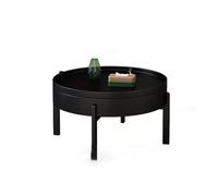 Petites tables d'appoint pour chambre à coucher Table basse de salon nordique for petit appartement, table basse de rangement rotative for salon Table d'appoint pour chambre d'enfant avec rangeme