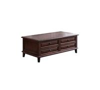 Petites Tables d'appoint pour Chambre à Coucher Table Basse en Bois for Salon, Meuble de Rangement à Quatre tiroirs, Meuble de Maison Table d'appoint pour Chambre d'enfant avec rangeme