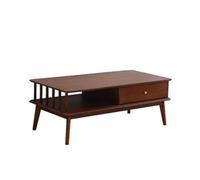 Petites tables d'appoint pour chambre à coucher Table basse en bois massif, style nordique Simple, for salon, maison, petit appartement, légère, de luxe Table d'appoint pour chambre d'enfant avec rang