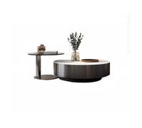 Petites tables d'appoint pour chambre à coucher Table basse ronde, luxe léger, ardoise italienne, personnalisée, créative, moderne, simple, salon, petit appartement Table d'appoint pour chambre d'enfa