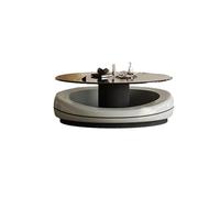 Petites tables d'appoint pour chambre à coucher Table Basse Ronde Minimaliste Italienne, Art Haut De Gamme, Combinaison Créative De Table D'appoint En Fibre De Verre For Salon Et Maison, Nouvelle Coll