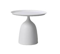 Petites Tables D'appoint pour Chambre Lumière de Luxe Simple Style crème Maison Petite Table Basse créative Salon canapé Table d'appoint Balcon Table d'appoint en Fer Table Basse de Salon(C)