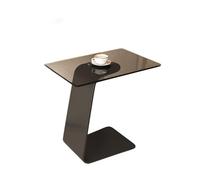 Petites Tables D'appoint pour Chambre Petite Table Basse en Verre trempé for Salon, canapé, Petite Table d'appoint for la Maison, Table d'angle Mobile for Balcon Table Basse de Salon