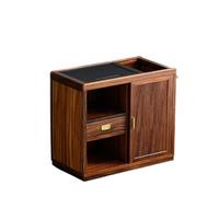 Petites Tables D'appoint pour Chambre Table à thé Mobile de Bureau, Support de Rangement for Armoire latérale, Armoire à thé latérale, Table Basse en Bois Massif for la Maison Table Basse de Salon