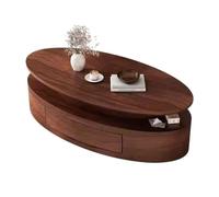 Petites Tables D'appoint pour Chambre Table à thé Ovale Table d'appoint de Salon Moderne Table à thé Simple Table Basse Table Basse de Salon(140cm)