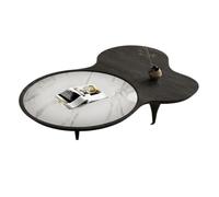 Petites Tables D'appoint pour Chambre Table à thé personnalisée Art Simple Maison Salon Petit Appartement Rock Plate Table à thé Table Basse de Salon