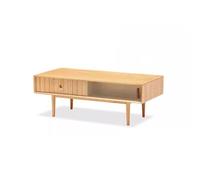 Petites Tables D'appoint pour Chambre Table Basse en Bois Massif en chêne Nordique, Meuble de Salon Moderne et Simple, Table à thé for Petit Appartement Table Basse de Salon